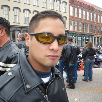Bikershades - Motorcycle Sunglasses Shown Throttle yellow lens - Sunglasses Near Me - Dallas, Texas