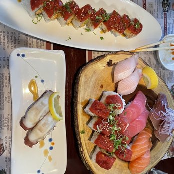 Chitose Sushi - Sushi combo- all fresh, like butter in your mouth delicious! - Sushi Bars Near Me - Atascadero, California Chitose Sushi - Sushi combo- all fresh, like butter in your mouth delicious! - Sushi Bars Near Me - Atascadero, California