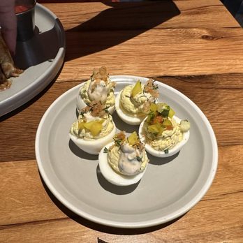 Whiskey Cake - Deviled Steak & Eggs - New American Near Me - Tampa, Florida Whiskey Cake - Deviled Steak & Eggs - New American Near Me - Tampa, Florida