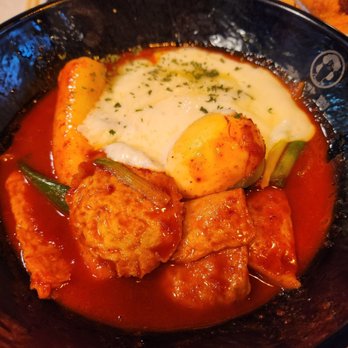 Halgatteok - Grandma Tteokbokki with Cheese topping (level 2) - Korean Near Me - Los Angeles, California Halgatteok - Grandma Tteokbokki with Cheese topping (level 2) - Korean Near Me - Los Angeles, California