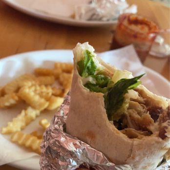 I-Cafe - Chicken wrap - Halal Near Me - Chicago, Illinois