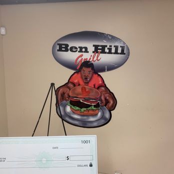 Ben Hill Grill - Logo !!black owned  spot off of Campbellton rd Ben wanting to try this place for a min - Burgers Near Me - Atlanta, Georgia