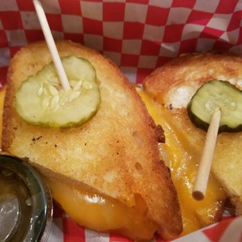 The Eagle OTR - Grilled cheeeeeeeeeeese with Granny Smith Apple slices and an apricot dipping sauce. LORD. - American Near Me - Cincinnati, Ohio The Eagle OTR - Grilled cheeeeeeeeeeese with Granny Smith Apple slices and an apricot dipping sauce. LORD. - American Near Me - Cincinnati, Ohio