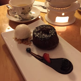 Prince Tea House - Lava cake - Tea Rooms Near Me - Flushing, New York