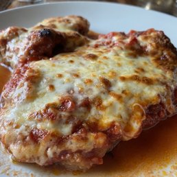 Veal parmigiana Veal parmigiana
