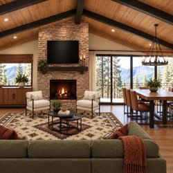 McKnight Interiors - Cozy mountain family retreat