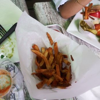 Press 195 - Bayside - Half eaten Begian fries $7.75 - Sandwiches Near Me - Bayside, New York