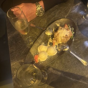 Fuhgeddaboudit - Bread pudding desert with Mumms champagne - Specialty Food Near Me - Wildomar, California Fuhgeddaboudit - Bread pudding desert with Mumms champagne - Specialty Food Near Me - Wildomar, California