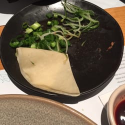 Wagamama - Under supplied portion of duck pancakes