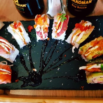 KuRaudo Sushi & Bento - Rainbow roll.  Delish! - Japanese Near Me - Dublin, D