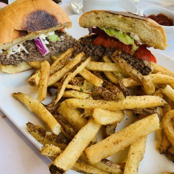 Ruth's Chris Steak House - Cheese burger and fries.   Soooo yummy - Steakhouses Near Me - Pasadena, California