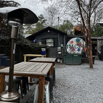 The Society Garden - a patio with tables and umbrellas - Venues & Event Spaces Near Me - Macon, Georgia The Society Garden - a patio with tables and umbrellas - Venues & Event Spaces Near Me - Macon, Georgia