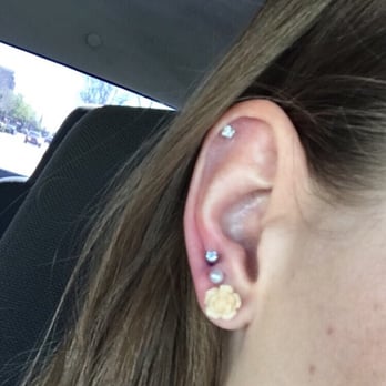 Claire's - Got my third lobe piercing today! It looks great. Thank you Claire's and Adrina! - Jewelry Near Me - Rancho Cucamonga, California Claire's - Got my third lobe piercing today! It looks great. Thank you Claire's and Adrina! - Jewelry Near Me - Rancho Cucamonga, California