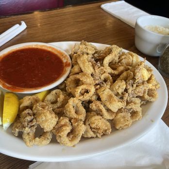 Dino's Pizza - Calamari , plenty of it. - Pizza Near Me - Chicago, Illinois