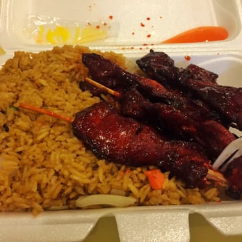 Tasty China - Chicken on a stick with fried rice - Chinese Near Me - Lexington, North Carolina Tasty China - Chicken on a stick with fried rice - Chinese Near Me - Lexington, North Carolina