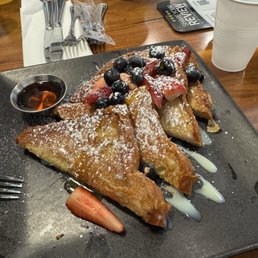 Brioche French toast... very meh