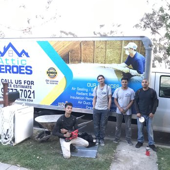 Attic Heroes - The Crew! - Insulation Installation Near Me - San Diego, California