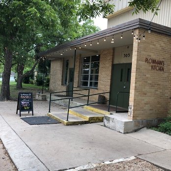 Plowman's Kitchen - Outside in front. - American Near Me - Taylor, Texas