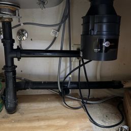 New 1/2 HP garbage disposal New 1/2 HP garbage disposal