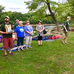 Wilderness Inquiry - 2018 Labor Day Mississippi River Paddle Trip (with trip leader Larry).   9/03/18
