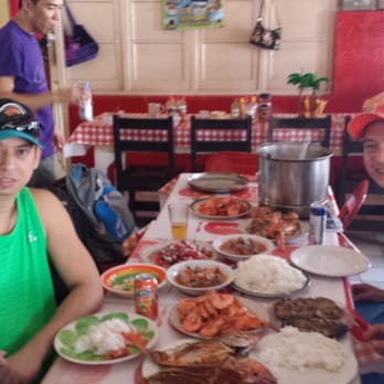 Restaurant Bernal - Filipino cruise ship bartenders, bought food downstairs and cooked their own meal! - Seafood Near Me - Mazatlán, SIN