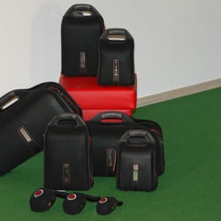 Golf USA - Exklusive Sumi G Serie Reisetasche, Schuhtasche, Balltasche sowie Headcovers in verschiedenen Größen