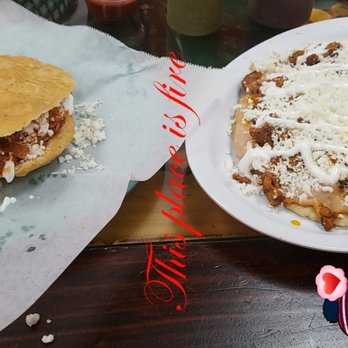 Antojitos Mexicanos La Ribera - Gordita was crisp, and huarache was amazing - Mexican Near Me - Riverside, California Antojitos Mexicanos La Ribera - Gordita was crisp, and huarache was amazing - Mexican Near Me - Riverside, California