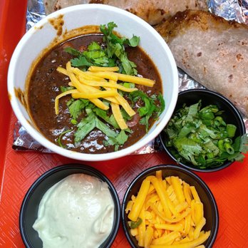 Yellow Rose - Beef Chili ($14) and Tacos - Tex-Mex Near Me - New York, New York