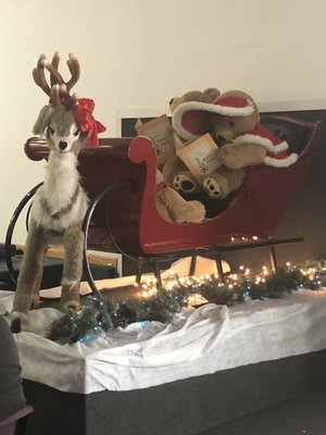 Photo of The Mooresville Arts Partnership - Mooresville, IN, US. Christmas display