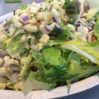 Chipotle Mexican Grill - Chipotle bowl! Half steak half shredded beef and alllll 3 hot sauces - Mexican Near Me - Oceanside, California