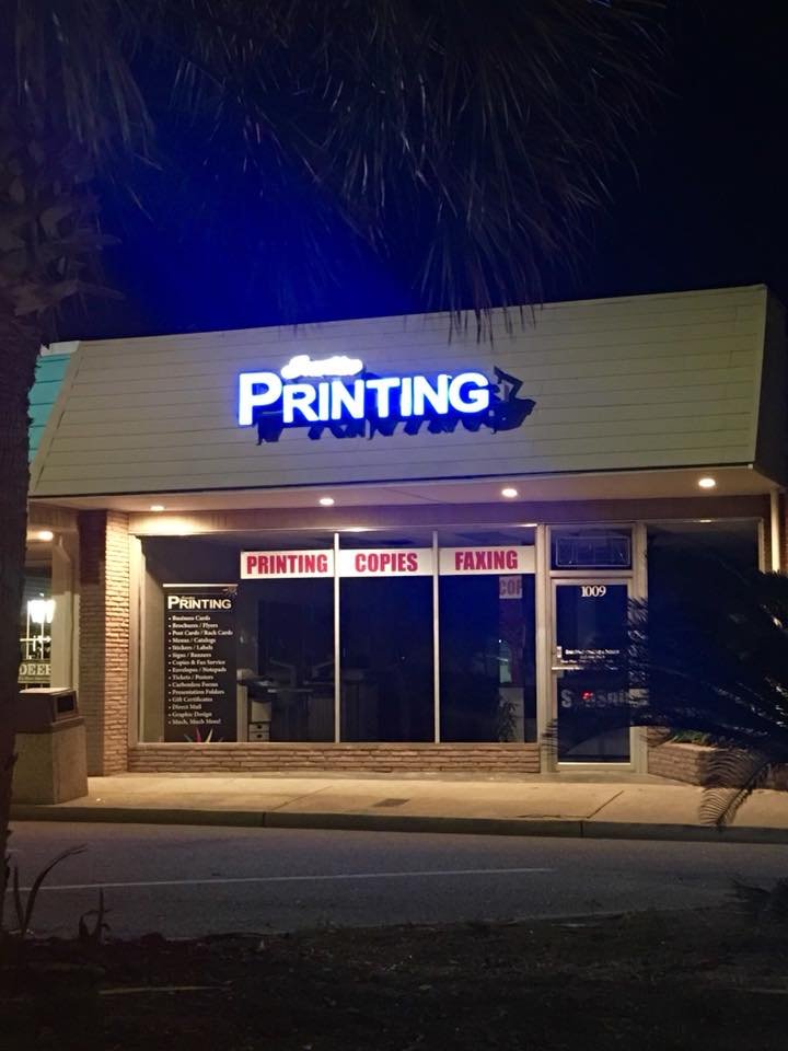 SONSHINE PRINTING Updated May 2024 1009 Broadway St, Myrtle Beach
