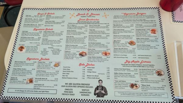 Menu photo 1 Big Apple Diner Bremerton, WA Menu photo 1 Big Apple Diner Bremerton, WA