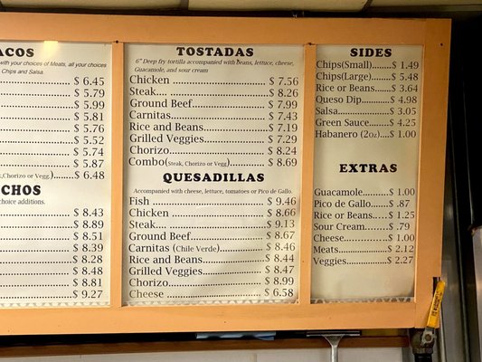 Menu photo 1 Three Amigos Mexican Taqueria Manchester, CT Menu photo 1 Three Amigos Mexican Taqueria Manchester, CT