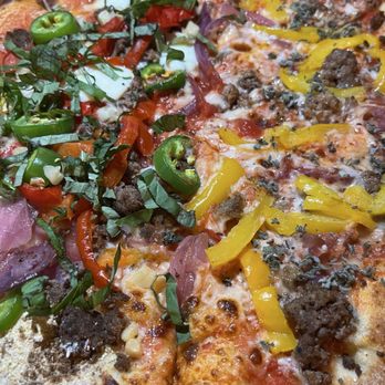 Yeah Buddy Pizza - Half Elk Piccante, half Bisonte - Pizza Near Me - Jackson, Wyoming Yeah Buddy Pizza - Half Elk Piccante, half Bisonte - Pizza Near Me - Jackson, Wyoming