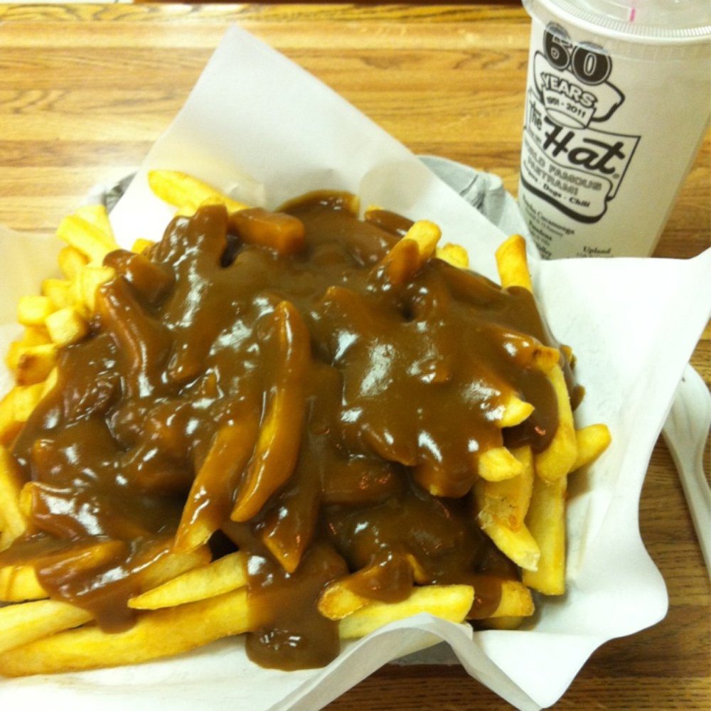The Hat - fries + gravy = WET fries - American Near Me - Temple City, California The Hat - fries + gravy = WET fries - American Near Me - Temple City, California