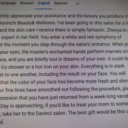 DaVinci Beauty & Wellness Center
