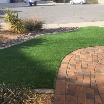 Rodas Koipond & Landscape - Another view of finished artificial grass install - Landscaping Near Me Rodas Koipond & Landscape - Another view of finished artificial grass install - Landscaping Near Me