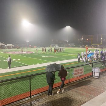 Nutley High School - Rainy senior night - Elementary Schools Near Me - Nutley, New Jersey