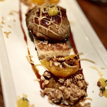 Nobu - Foie gras. I liked it, but found the candied elements around it very annoying. Very British. - Japanese Near Me - Las Vegas, Nevada Nobu - Foie gras. I liked it, but found the candied elements around it very annoying. Very British. - Japanese Near Me - Las Vegas, Nevada