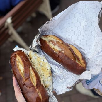 Edelweiss Snacks - Garlic pretzel - Food Stands Near Me - Anaheim, California