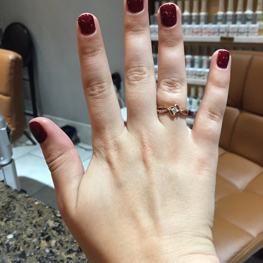 Galaxy Nails & Spa - Burgundy gel nail - Nail Salons Near Me - Lacey, Washington Galaxy Nails & Spa - Burgundy gel nail - Nail Salons Near Me - Lacey, Washington