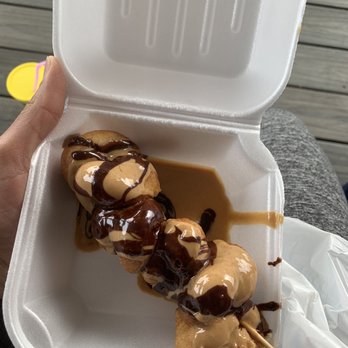 Meaney's Mini Donuts - So yummy! Because I love peanut butter and chocolate - Donuts Near Me - Sarasota, Florida Meaney's Mini Donuts - So yummy! Because I love peanut butter and chocolate - Donuts Near Me - Sarasota, Florida