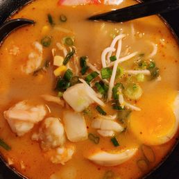 Seafood ramen Seafood ramen