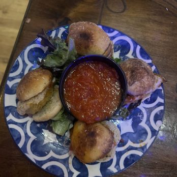 Tony P's Bar & Pizzeria - Chicken Parm Sliders - Italian Near Me - Denver, Colorado Tony P's Bar & Pizzeria - Chicken Parm Sliders - Italian Near Me - Denver, Colorado