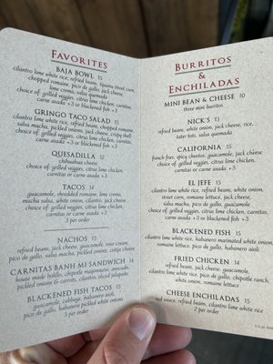 Menu photo 1 Little Son Newport Beach, CA