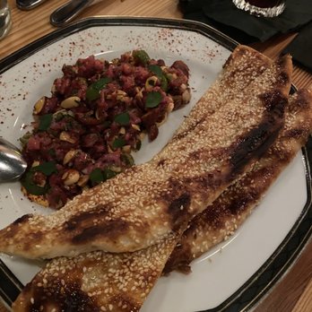 Nancy's Hustle - Lamb tartare - New American Near Me - Houston, Texas Nancy's Hustle - Lamb tartare - New American Near Me - Houston, Texas
