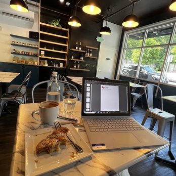 L’Experience Paris - Issaquah - Almond croissant and cappuccino - Bakeries Near Me - Issaquah, Washington L’Experience Paris - Issaquah - Almond croissant and cappuccino - Bakeries Near Me - Issaquah, Washington