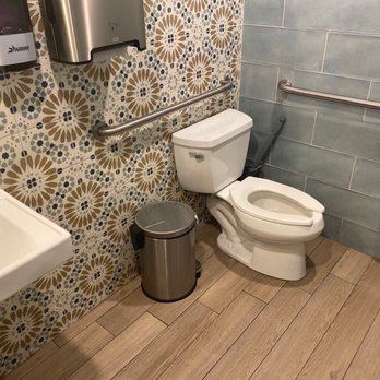 Mr. Shrimp Cajun Kitchen - Bathrooms are designated male and female however each are individual bathrooms that can be used pretty much anyway. - Cajun/Creole Near Me - Pompano Beach, Florida Mr. Shrimp Cajun Kitchen - Bathrooms are designated male and female however each are individual bathrooms that can be used pretty much anyway. - Cajun/Creole Near Me - Pompano Beach, Florida