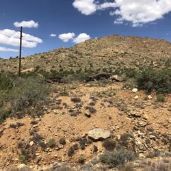 Cerbat Historical Marker - Abandoned structure