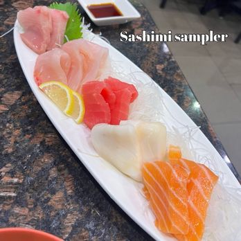 MK's Sushi - Sashimi Sampler Combo - Sushi Bars Near Me - Bedford, Texas